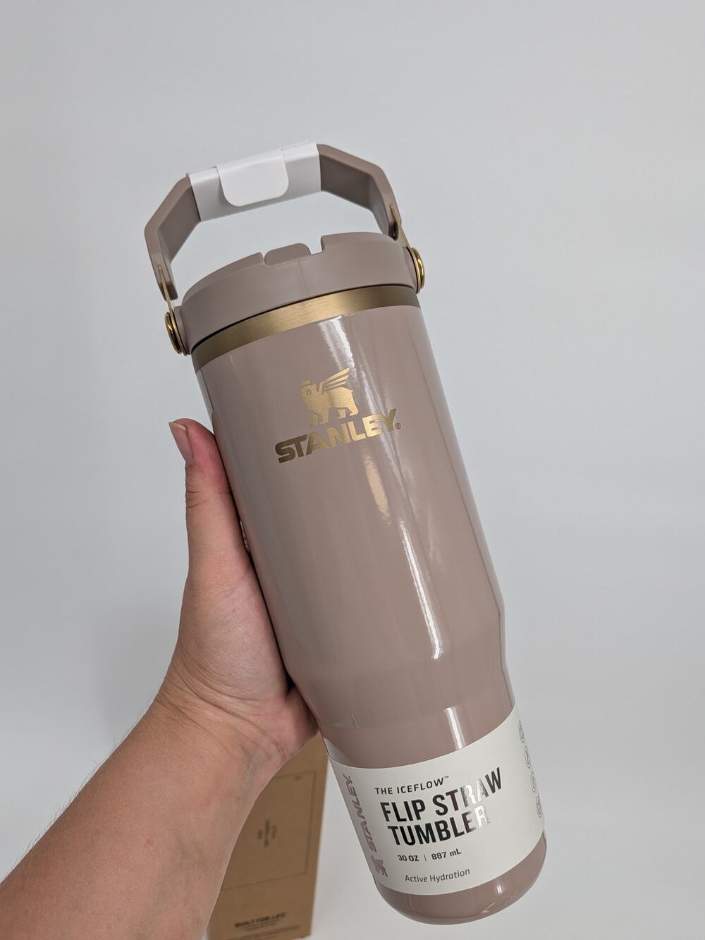 New Stanley The IceFlow Flip Straw Tumbler 30 OZ fig Bedrock Gloss Fall 2026